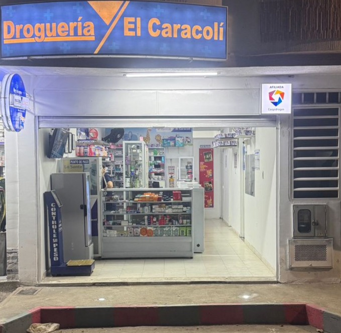 Droguería el Caracolí 14 años